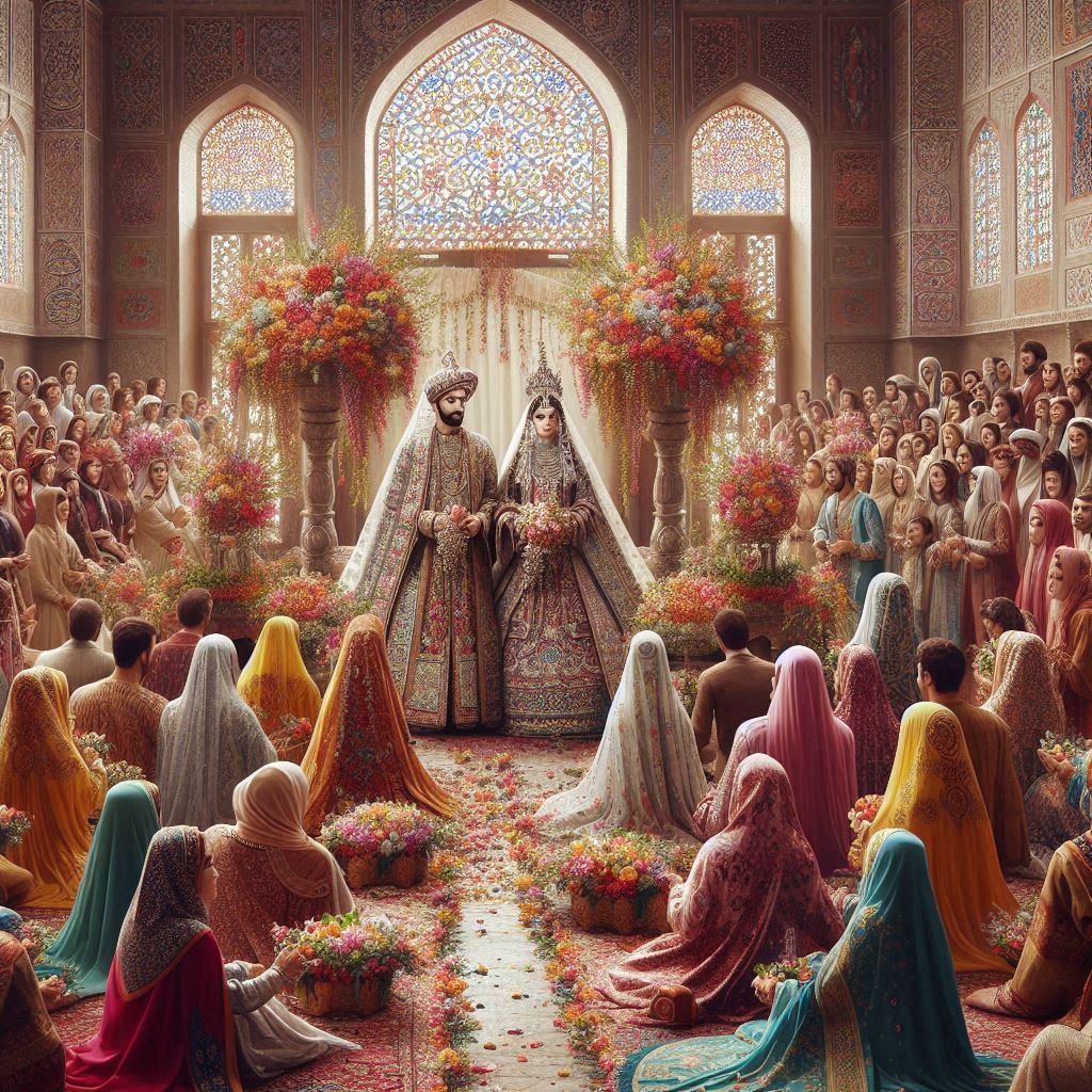 مجلس عروسی اتابک و التفات photo
